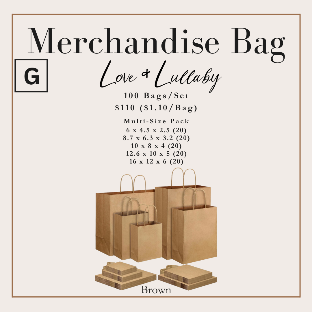 WHOLESALE - Business Merchandise Bags