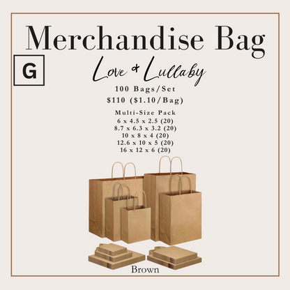 WHOLESALE - Business Merchandise Bags