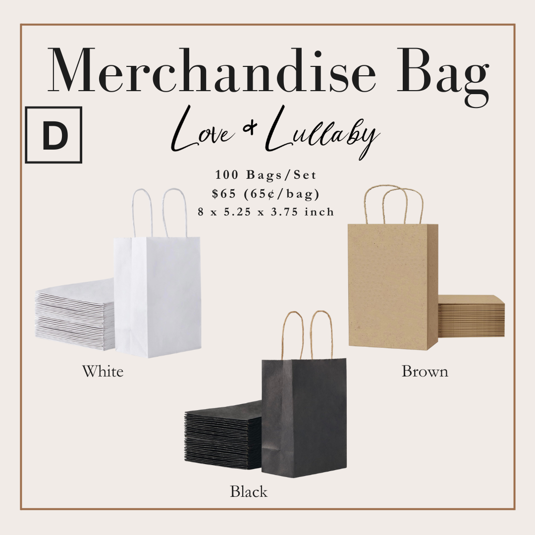 WHOLESALE - Business Merchandise Bags