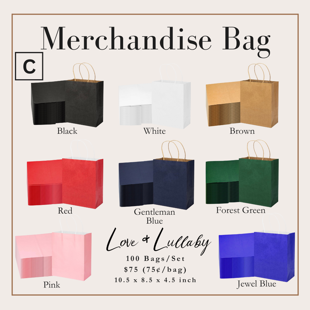 WHOLESALE - Business Merchandise Bags