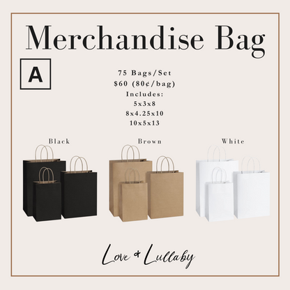 WHOLESALE - Business Merchandise Bags