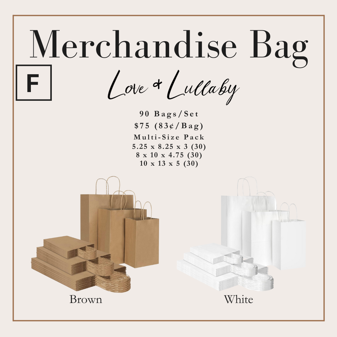 WHOLESALE - Business Merchandise Bags