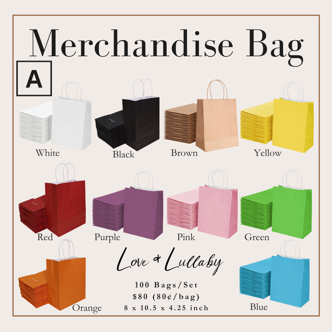 WHOLESALE - Business Merchandise Bags